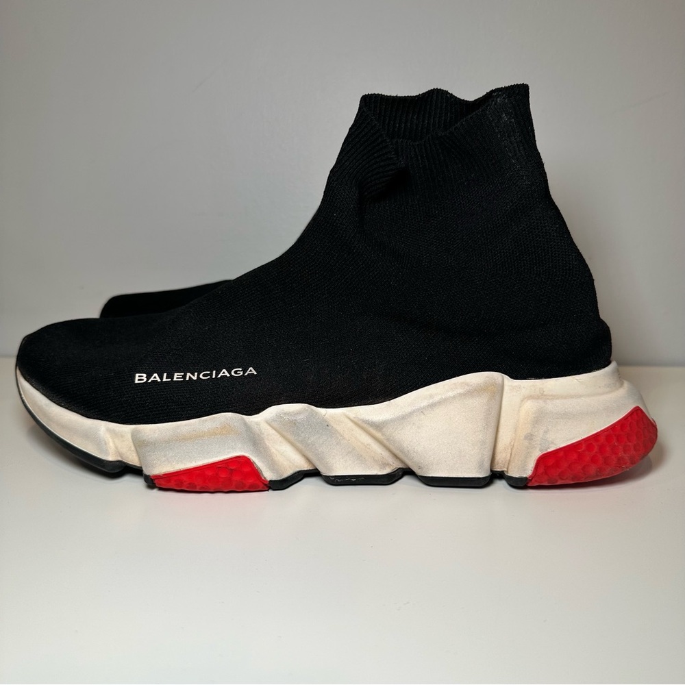 Speed Sock Stretch-Knit Slip-On Sneakers